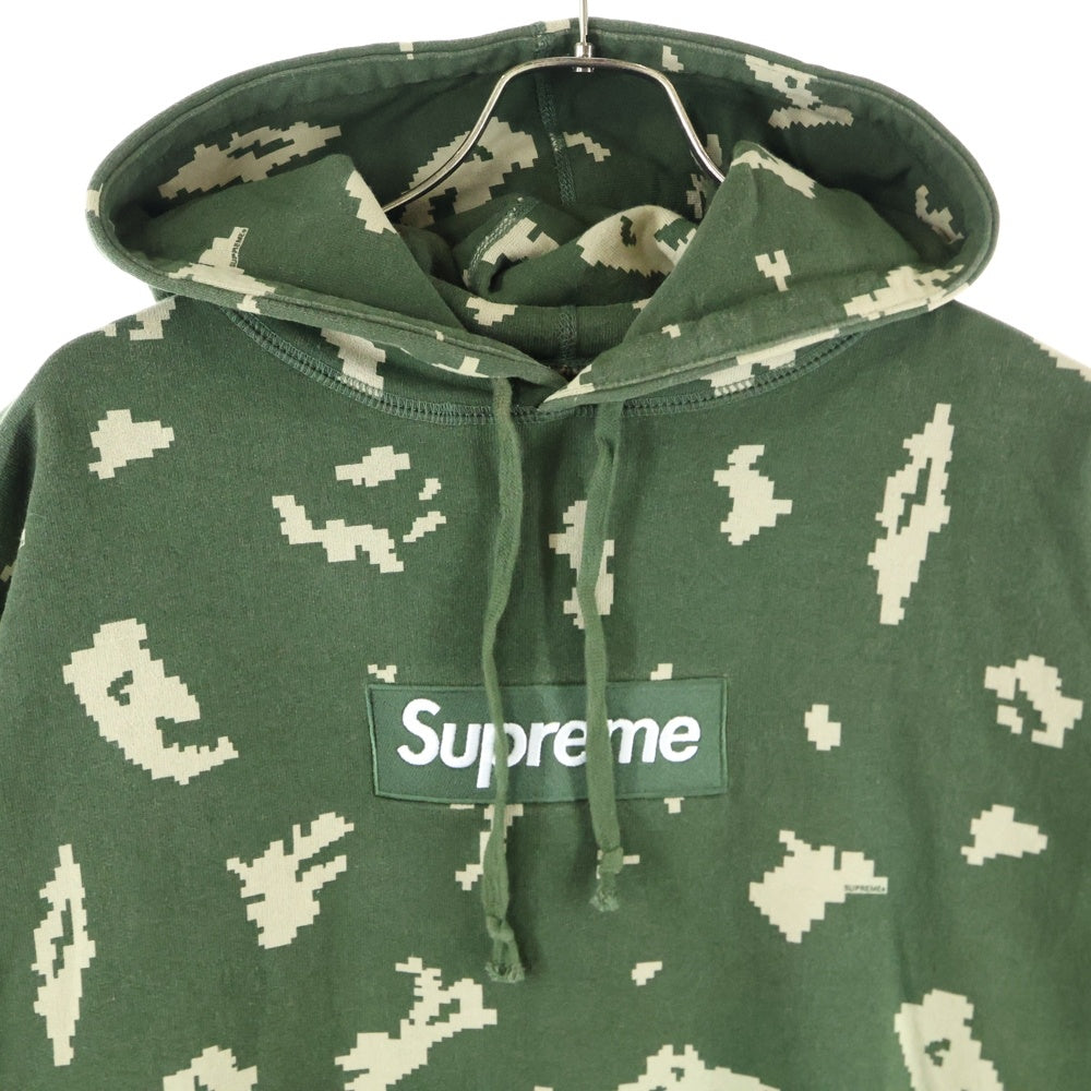 SUPREME(シュプリーム) 21AW Box Logo Hooded Sweatshirt Olive