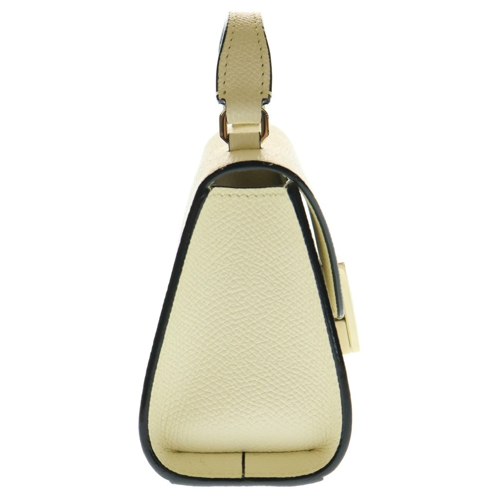 Valextra(ヴァレクストラ) イジィデ ベルト レザー 2WAY ハンド ショルダーバッグ ホワイト SGES0061028LOCPL99WW