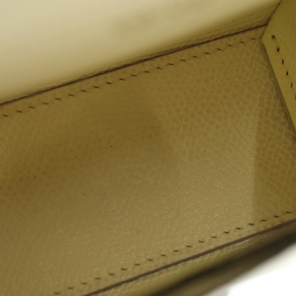 Valextra(ヴァレクストラ) イジィデ ベルト レザー 2WAY ハンド ショルダーバッグ ホワイト SGES0061028LOCPL99WW