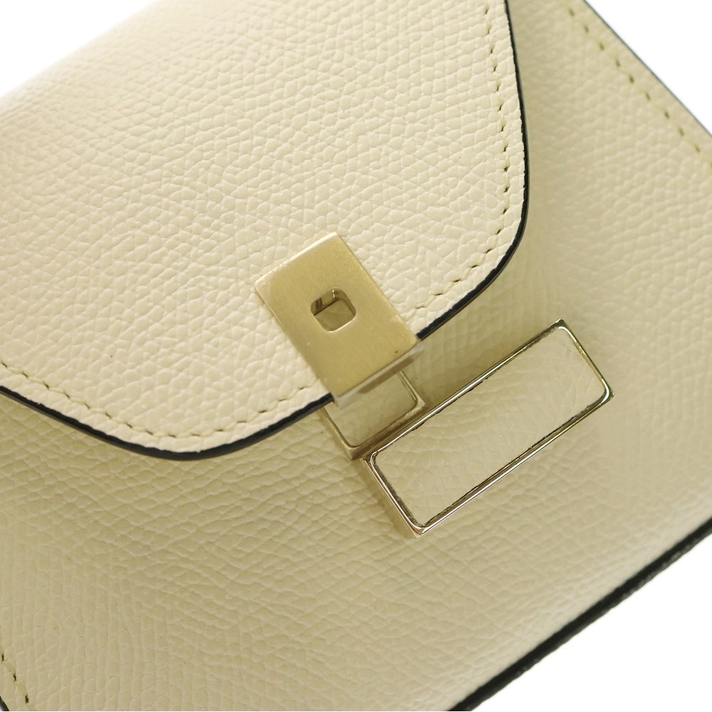 Valextra(ヴァレクストラ) イジィデ ベルト レザー 2WAY ハンド ショルダーバッグ ホワイト SGES0061028LOCPL99WW