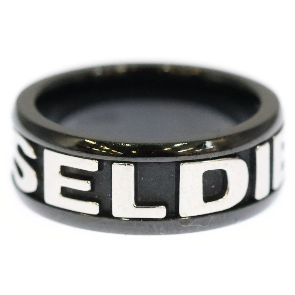 DIESEL(ディーゼル) ロゴ スツール リング ブラック