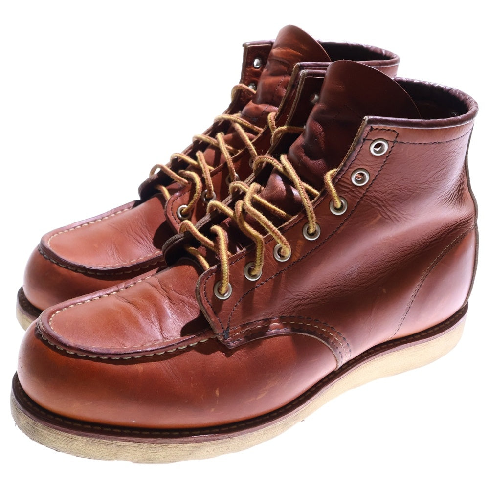 RED WING(レッド ウイング) 6inch Classic Moc クラシックモック レザー ハイカットブーツ ブラウン 875