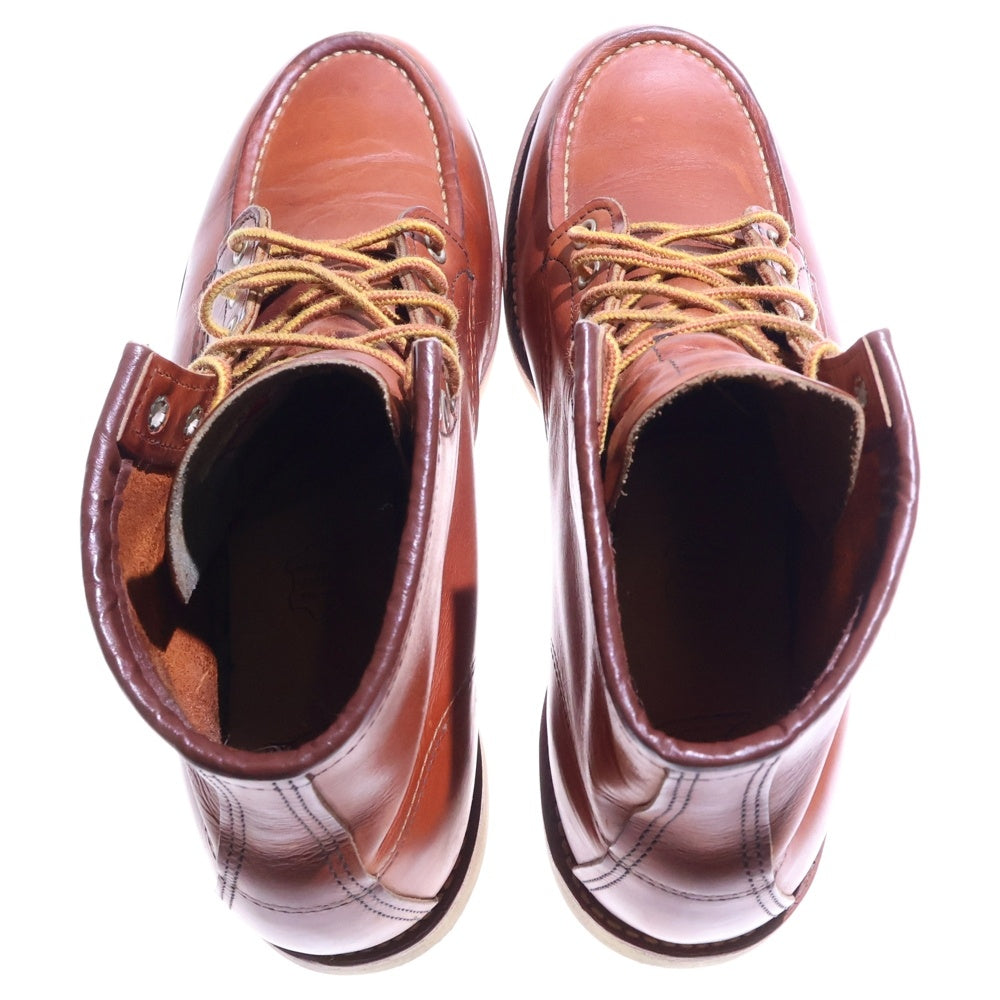 RED WING(レッド ウイング) 6inch Classic Moc クラシックモック レザー ハイカットブーツ ブラウン 875