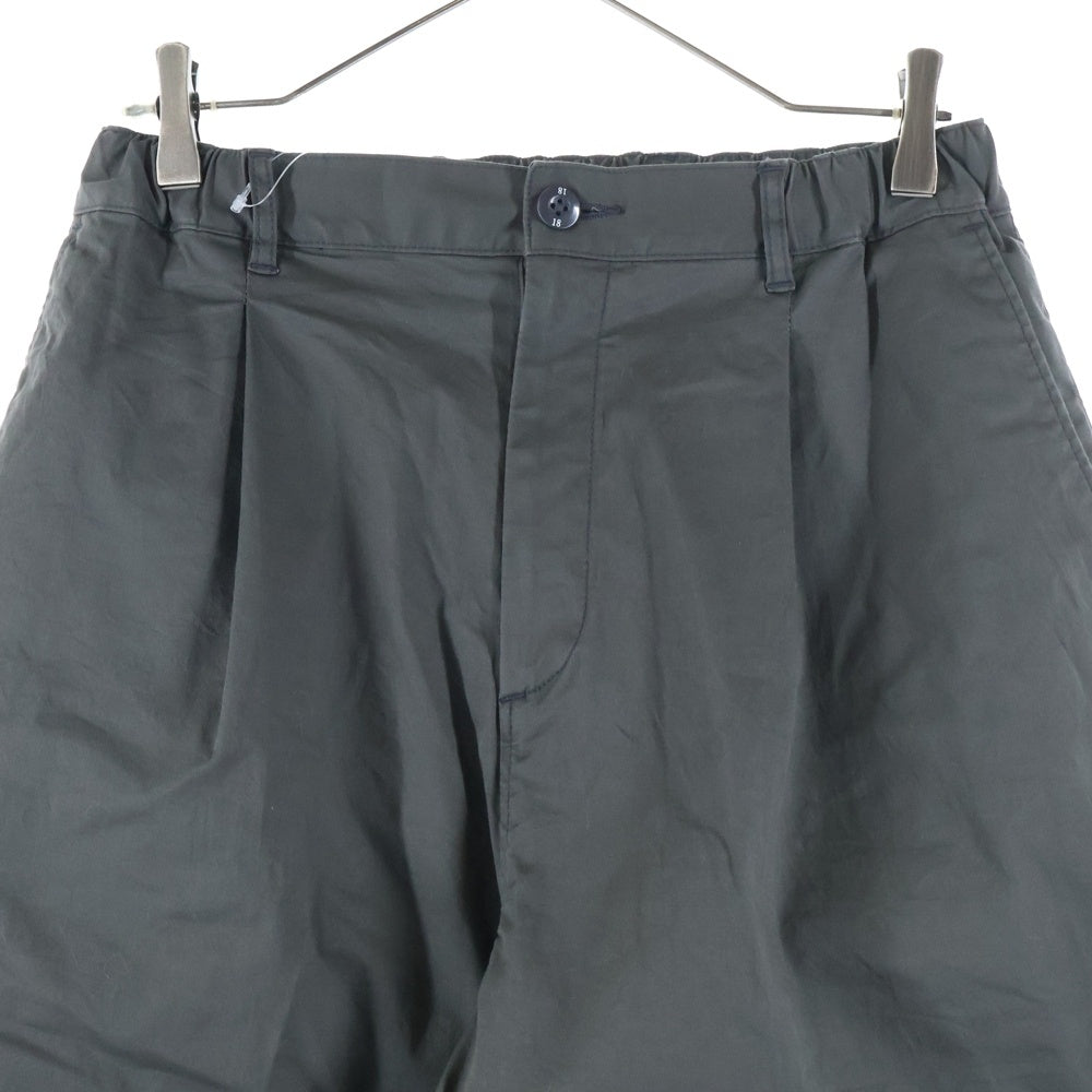 NEIGHBORHOOD(ネイバーフッド) 22SS TUCK C-ST ジップフライ ワンタック コットン ショーツ ハーフパンツ グレー 221AQNH-PTM07