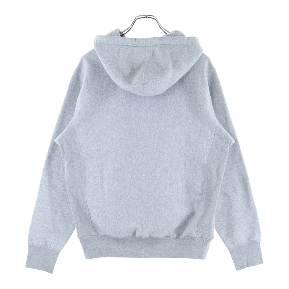 SUPREME(シュプリーム) 19AW Bandana Box Logo Hooded Sweatshirt バンダナ ボックスロゴ プルオーバー スウェット パーカー グレー/ブルー