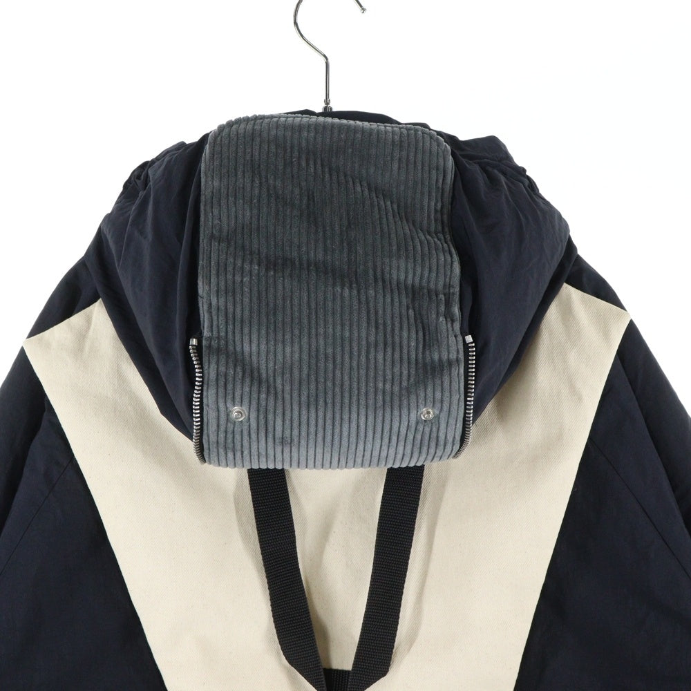 CRAIG GREEN(クレイググリーン) 22AW PACKABLE JACKET 異素材切替 パッカブル ジップアップフーデッドジャケット マルチカラー