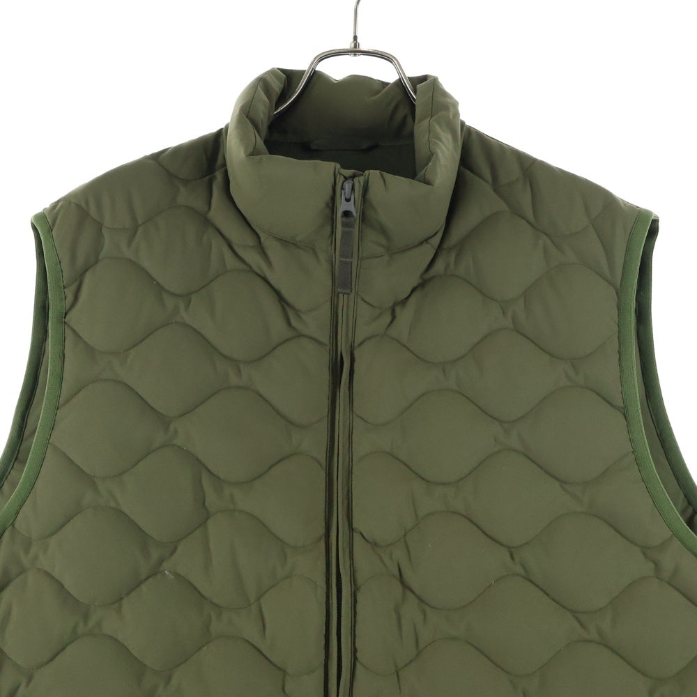 DAIWA PIER39(ダイワ ピアサーティナイン) TECH QUILT STAND COLLAR LINER VEST テック キルティング スタンドカラー ライナー ベスト カーキ BJ-24022W