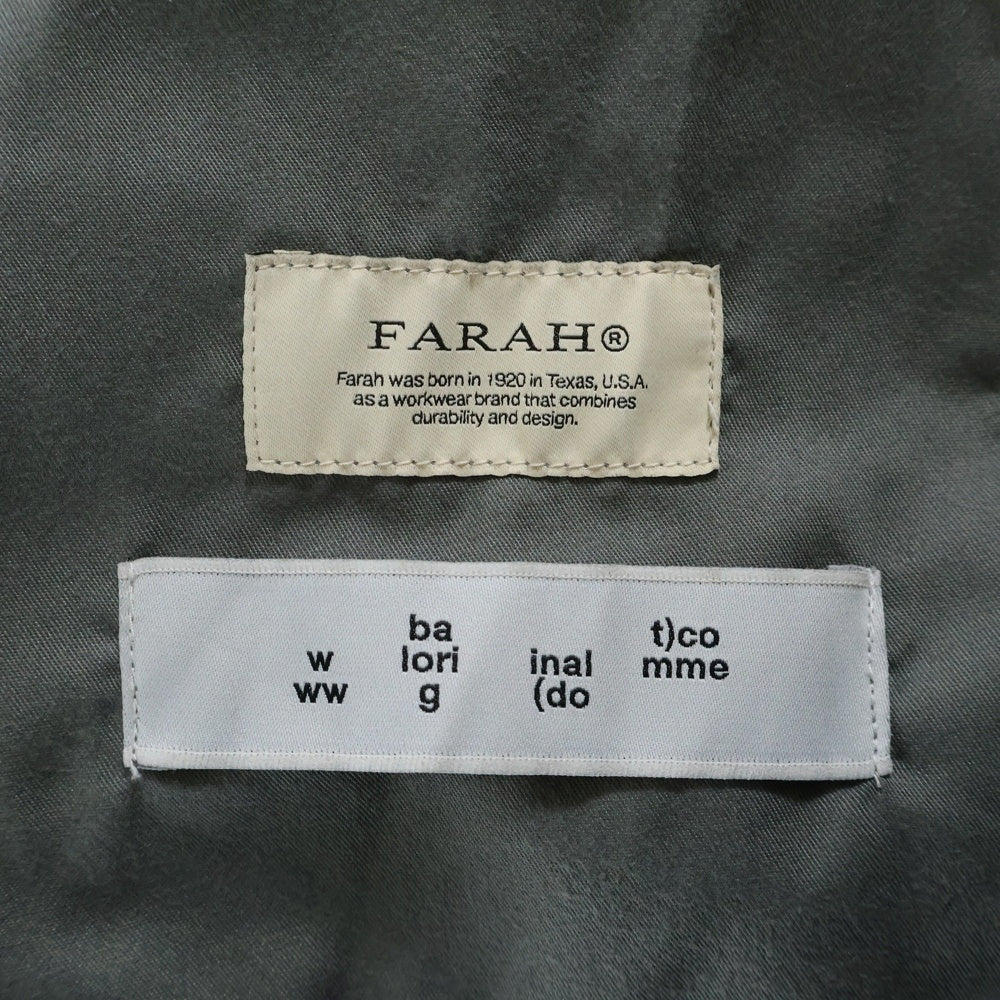 bal(バル) 24AW × FARAH Original Dot Comme ファーラー オリジナル ドット コム パンツ カーキ FR243M40BL01