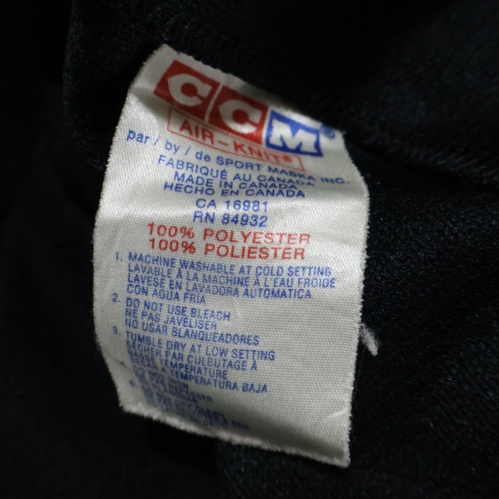 NO BRAND(ノーブランド) NHL JOHN LECLAIR フィラデルフィア フライヤーズ ホッケーゲームシャツ 長袖カットソー ブラック/オレンジ