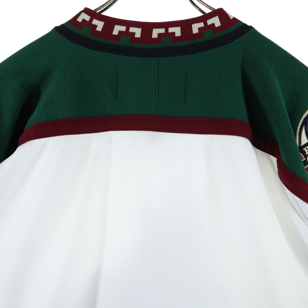 NO BRAND(ノーブランド) NHL フェニックス コヨーテズ ホッケーゲームシャツ 長袖カットソー ホワイト