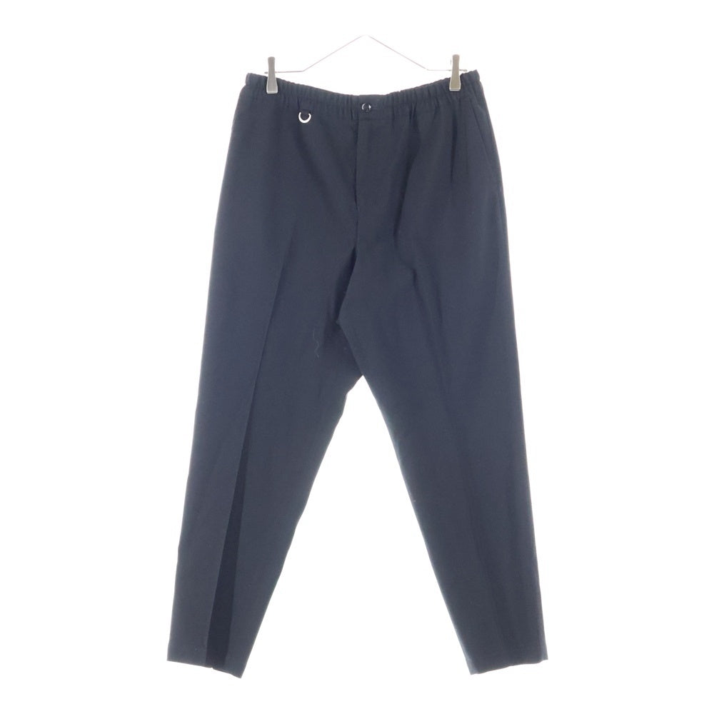 SOPHNET.(ソフネット) 23SS SUPER BLACK WOOL TAPERED EASY PANTS スーパー ブラック ウール テーパードイージーパンツ ブラック SOPH-230017