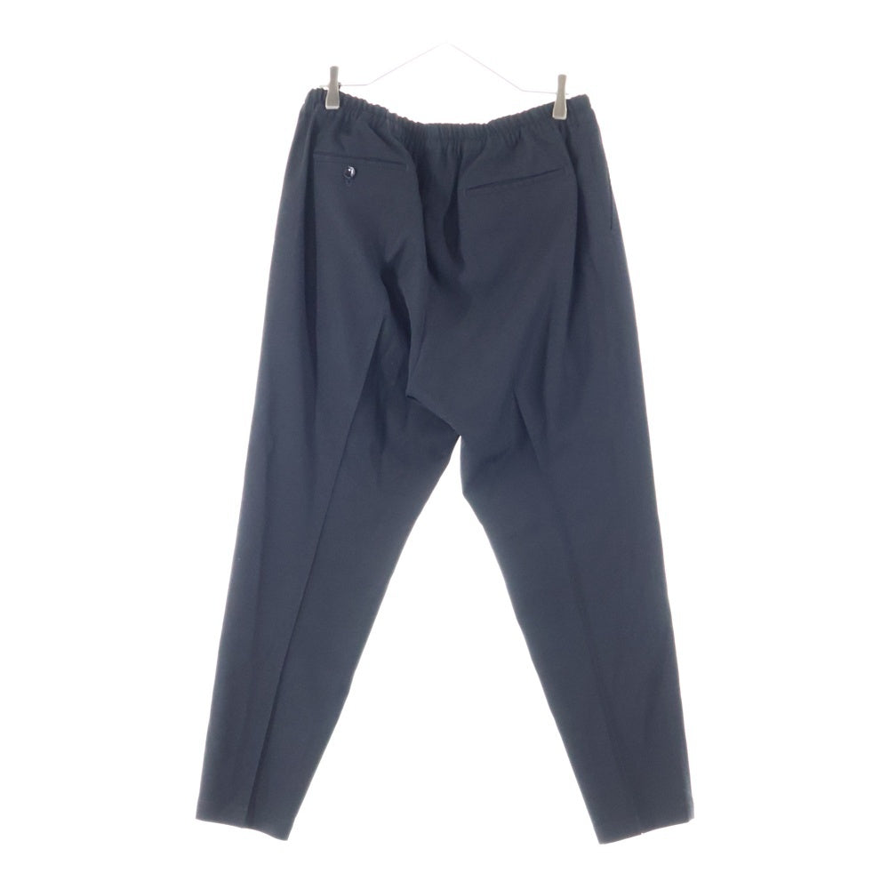 SOPHNET.(ソフネット) 23SS SUPER BLACK WOOL TAPERED EASY PANTS スーパー ブラック ウール テーパードイージーパンツ ブラック SOPH-230017