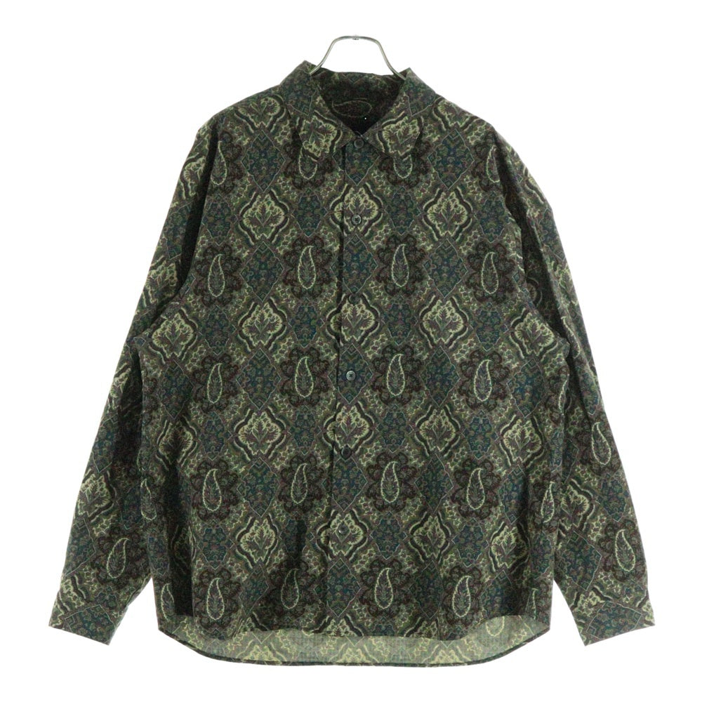 SOPHNET.(ソフネット) 23SS ALBINI BIG REGULAR COLLAR SHIRT アルビニ ビッグ レギュラー オープンカラーシャツ マルチカラー SOPH-230049
