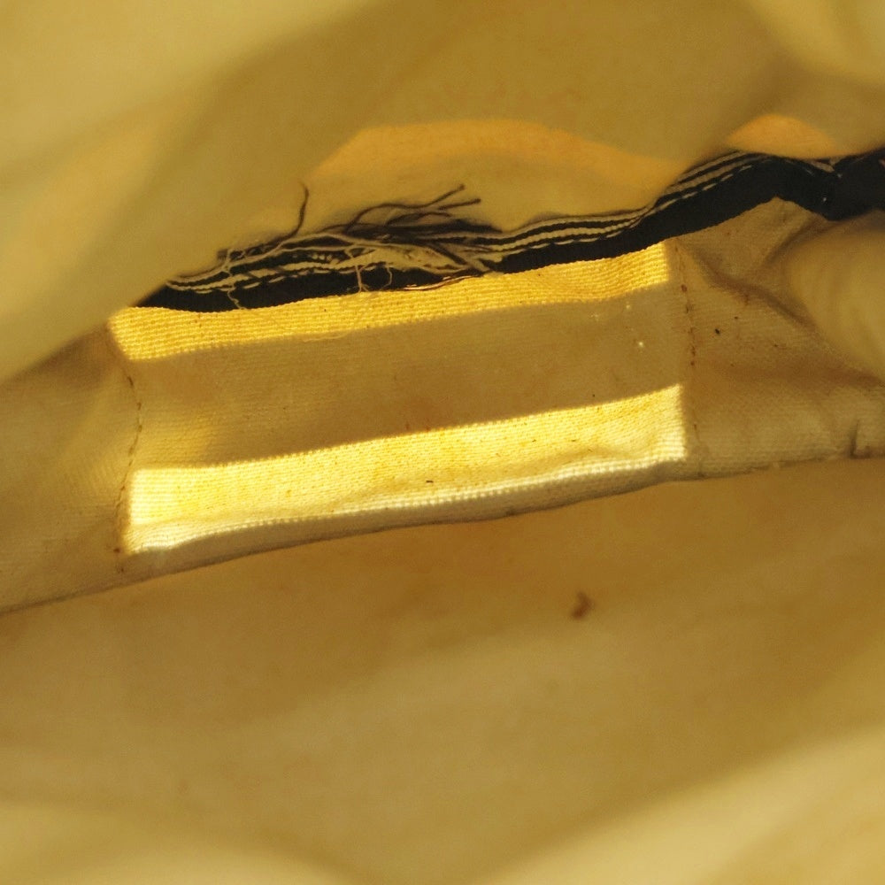 Daniel&Bob(ダニエルアンドボブ) レザー切替 マルチカラーボーダー ボディ ショルダーバッグ ネイビー/ブラウン