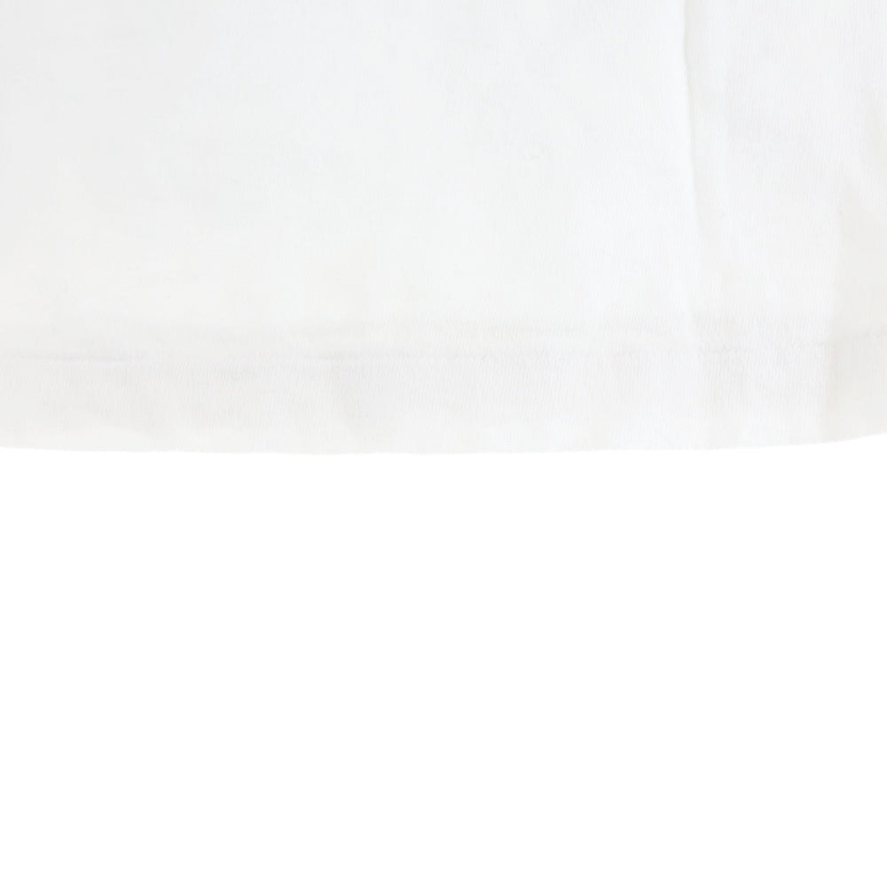 COMME des GARCONS(コムデギャルソン) 15AW AD2015 自由を着る フロントプリント クルーネック 半袖Tシャツ カットソー ホワイト OP-T101