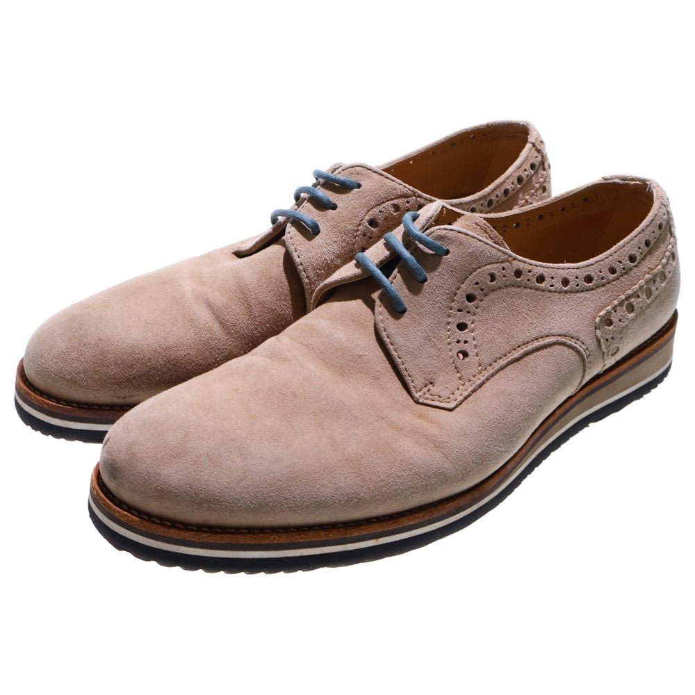 NO BRAND(ノーブランド) madras マドラス VIBRAMソール スエード ローカットシューズ ブラウン M106