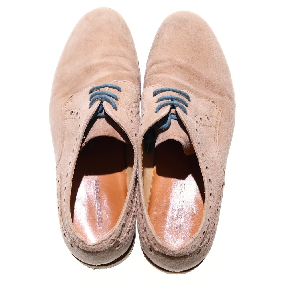 NO BRAND(ノーブランド) madras マドラス VIBRAMソール スエード ローカットシューズ ブラウン M106