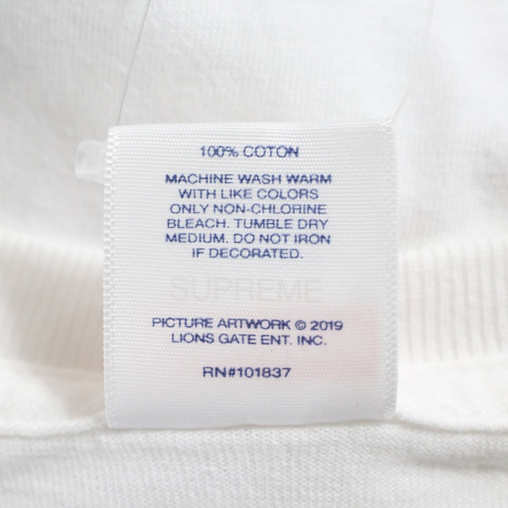 SUPREME(シュプリーム) 19SS King of New York Tee キング オブ ニューヨークシティ クルーネック カッソー 半袖Tシャツ ホワイト