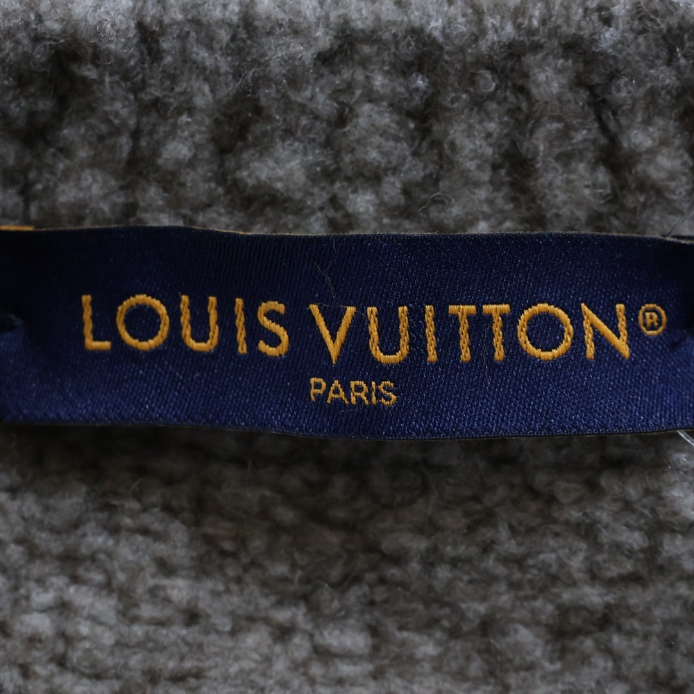 LOUIS VUITTON(ルイヴィトン) 24SS ウールブレンドクルーネック ニット 長袖セーター グレー RM241MQ VSS HQN45W