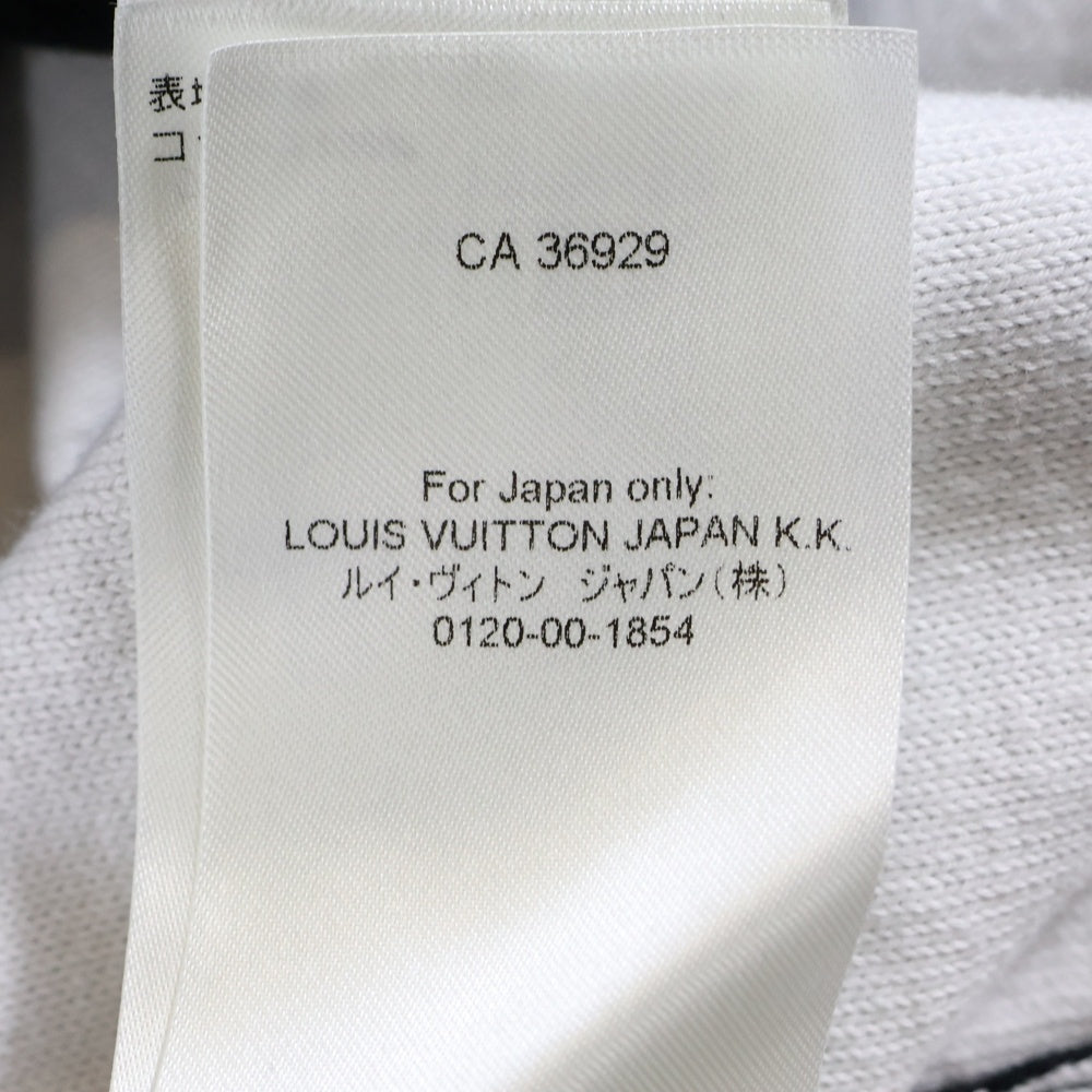 LOUIS VUITTON(ルイヴィトン) 24SS Gradient Monogram Sweat グラディエントモノグラムクルーネック スウェットトレーナー ブラック RM241Q USO HQN42W