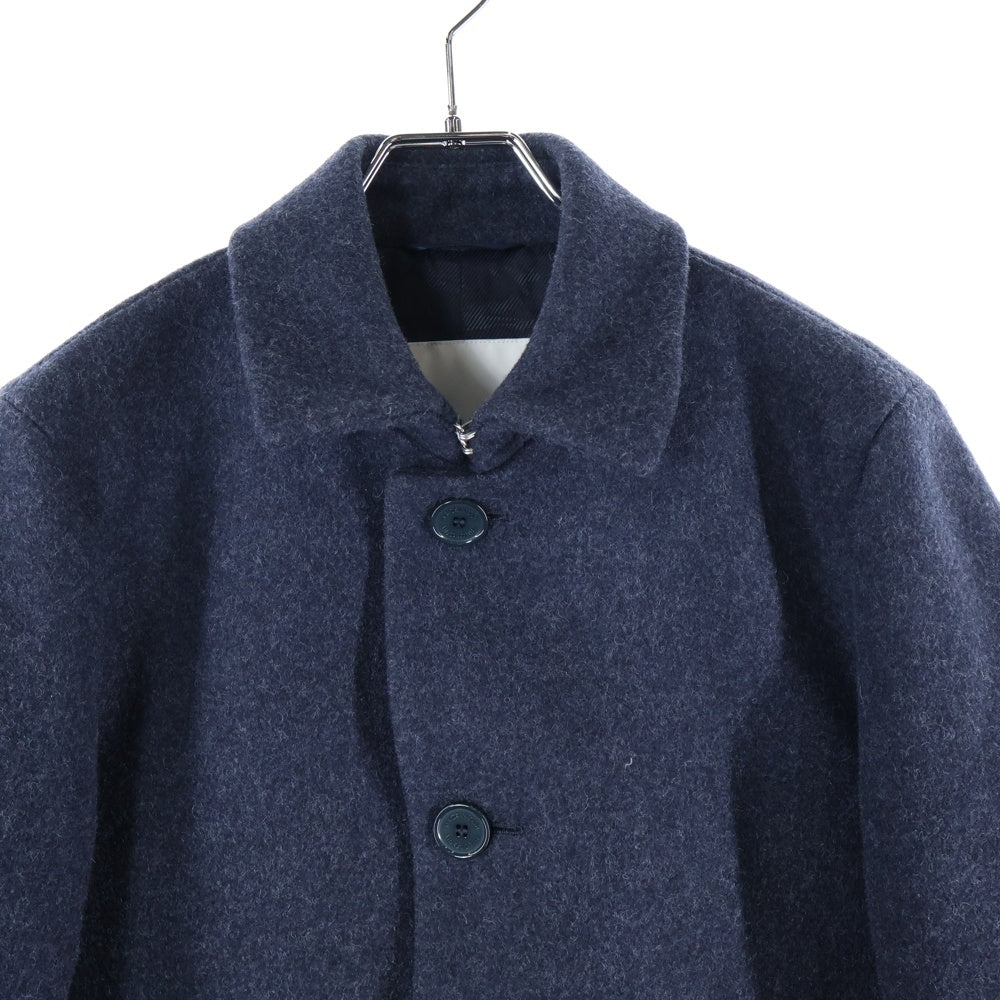 MACKINTOSH PHILOSOPHY(マッキントッシュフィロソフィー) ウール ナイロン シングルコート ジャケット ネイビー H1C88-693-27