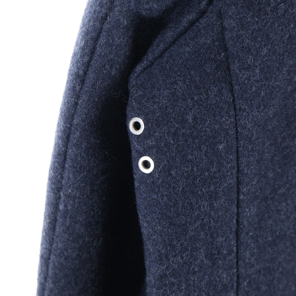 MACKINTOSH PHILOSOPHY(マッキントッシュフィロソフィー) ウール ナイロン シングルコート ジャケット ネイビー H1C88-693-27