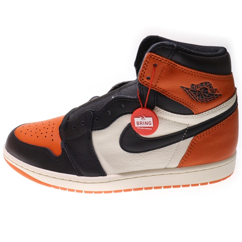 NIKE(ナイキ) AIR JORDAN 1 RETRO HIGH OG Shattered Backboard エアジョーダン1 レトロ シャッタードバックボード ハイカットスニーカー US11.5/29.5cm DZ5485-008