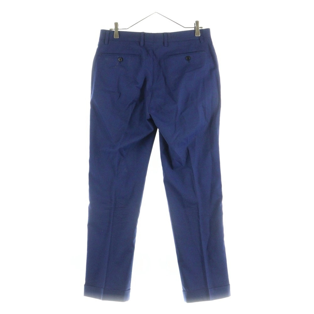 UNITED ARROWS(ユナイテッドアローズ) ウール 3B テーラードジャケット タキシードベスト スラックス パンツ セットアップ スーツ ブルー 1126-259-1905