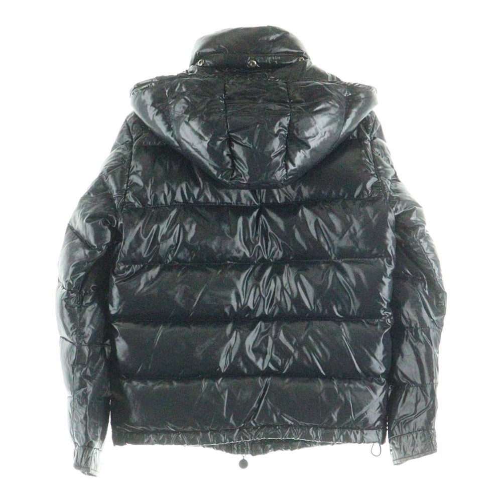 MONCLER(モンクレール) MAYA マヤ ナイロン ジップアップフーデット ダウンジャケット ブラック 40366