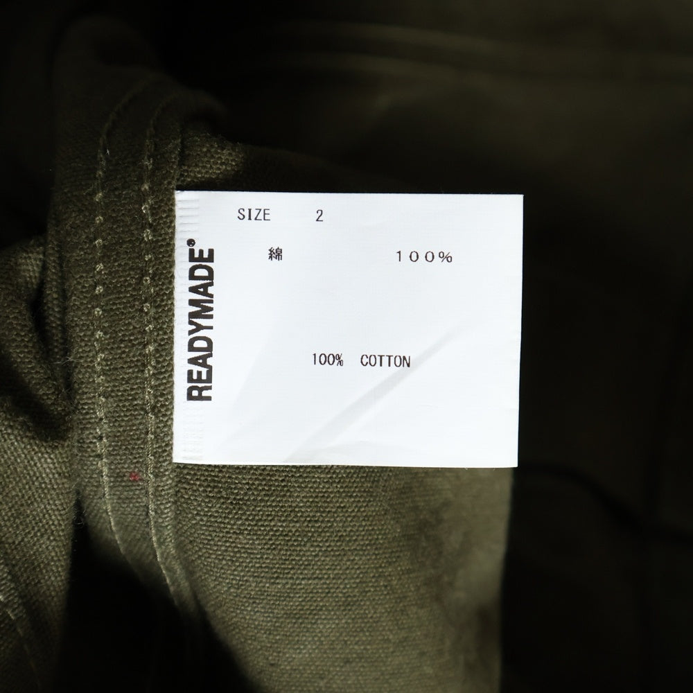 READY MADE(レディメイド) OVERSIZE WORK JACKET ビンテージ加工 オーバーサイズ ワークジャケット カーキー RE-CO-KH-00-00-33
