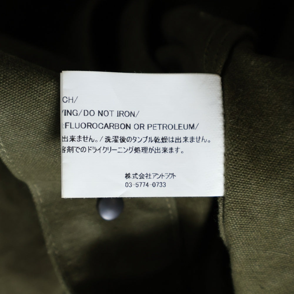 READY MADE(レディメイド) OVERSIZE WORK JACKET ビンテージ加工 オーバーサイズ ワークジャケット カーキー RE-CO-KH-00-00-33