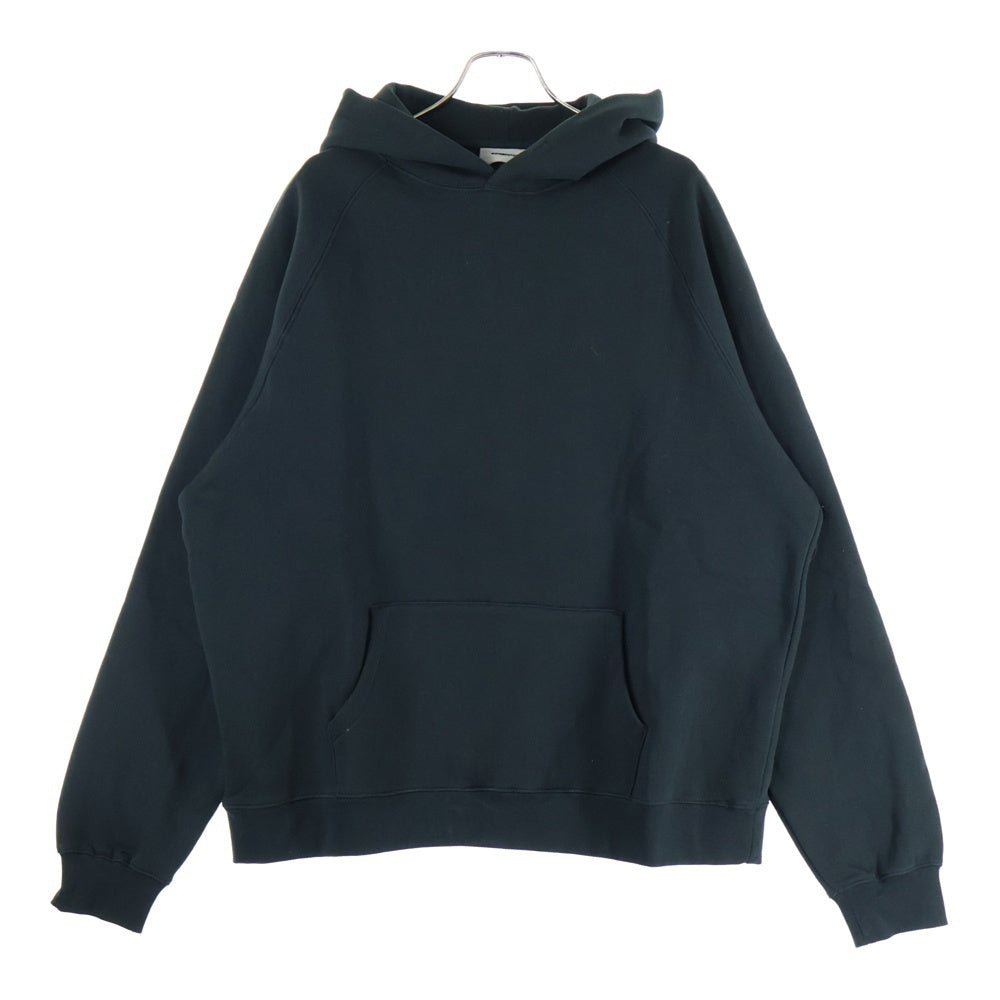 ESSENTIALS FEAR OF GOD(エッセンシャル フィアオブゴッド) 21SS BACK LOGO SWEAT HOODIE 背面ロゴプリント フーデット スウェットパーカー ブラック