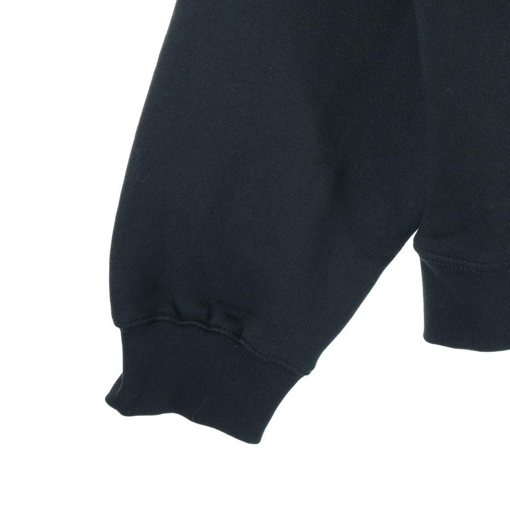 ESSENTIALS FEAR OF GOD(エッセンシャル フィアオブゴッド) 21SS BACK LOGO SWEAT HOODIE 背面ロゴプリント フーデット スウェットパーカー ブラック