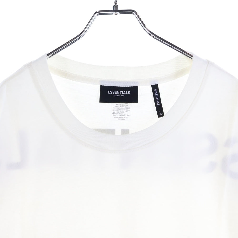 ESSENTIALS FEAR OF GOD(エッセンシャル フィアオブゴッド) BOXY LOGO TEE2 ボクシー ロゴ 半袖Tシャツ カットソー ホワイト