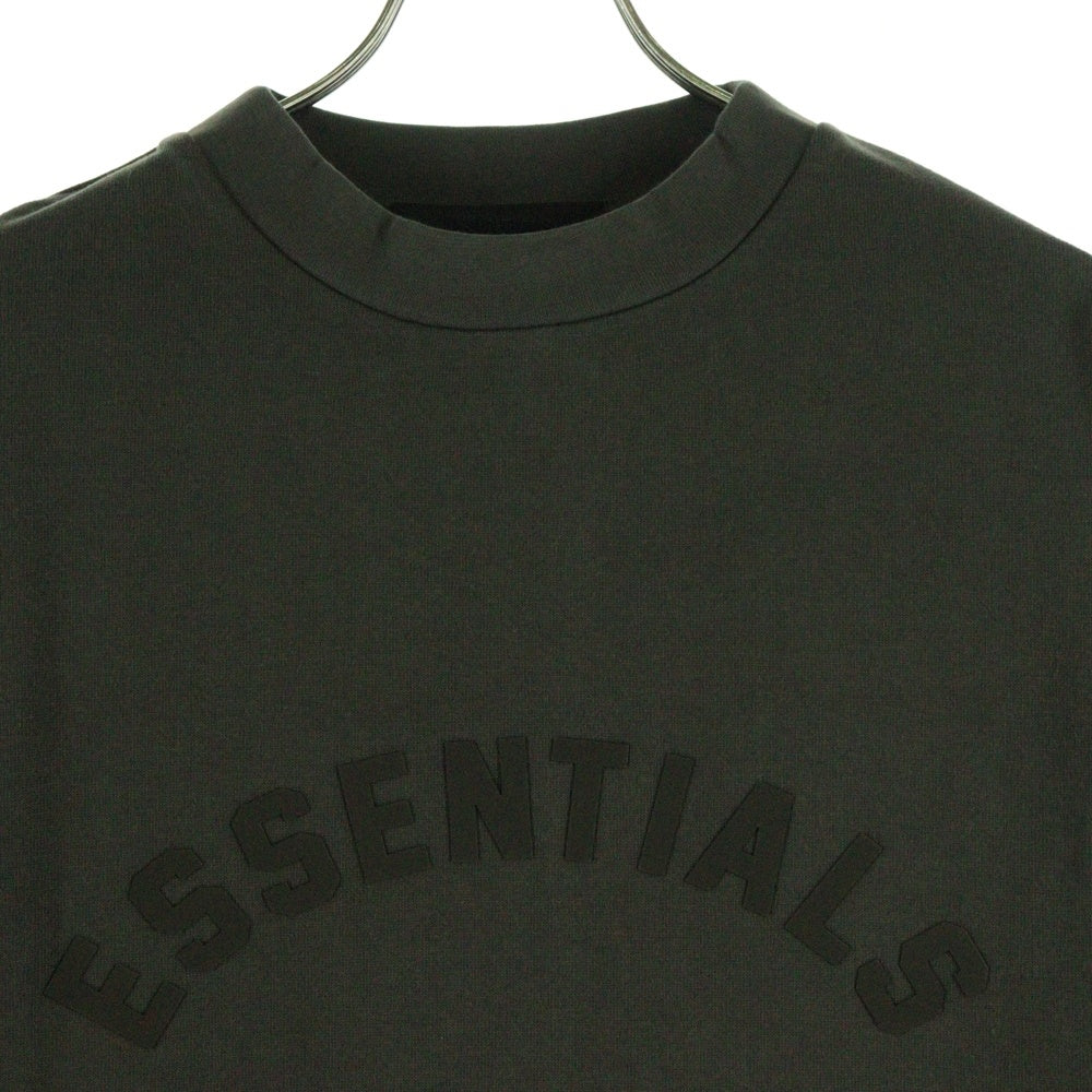 ESSENTIALS FEAR OF GOD(エッセンシャル フィアオブゴッド) 23AW CREWNECK T-SHIRT ロゴプリント クルーネック 半袖Tシャツ カットソー ブラック