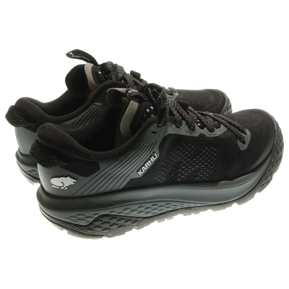 KARHU(カルフ) IKONI TRAIL WR イコニ トレイル ダブリューアール ローカットスニーカー レディース ブラック US7/24cm F204006