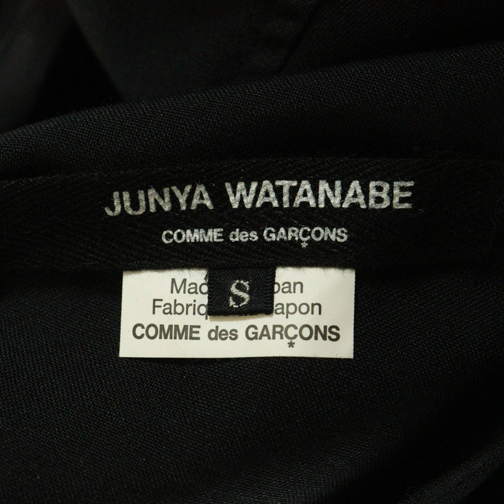 JUNYA WATANABE COMME des GARCONS(ジュンヤワタナベ コムデギャルソン) 19SS AD2018 レース切替 オーバーオール ブラック JC‐O064 レディース