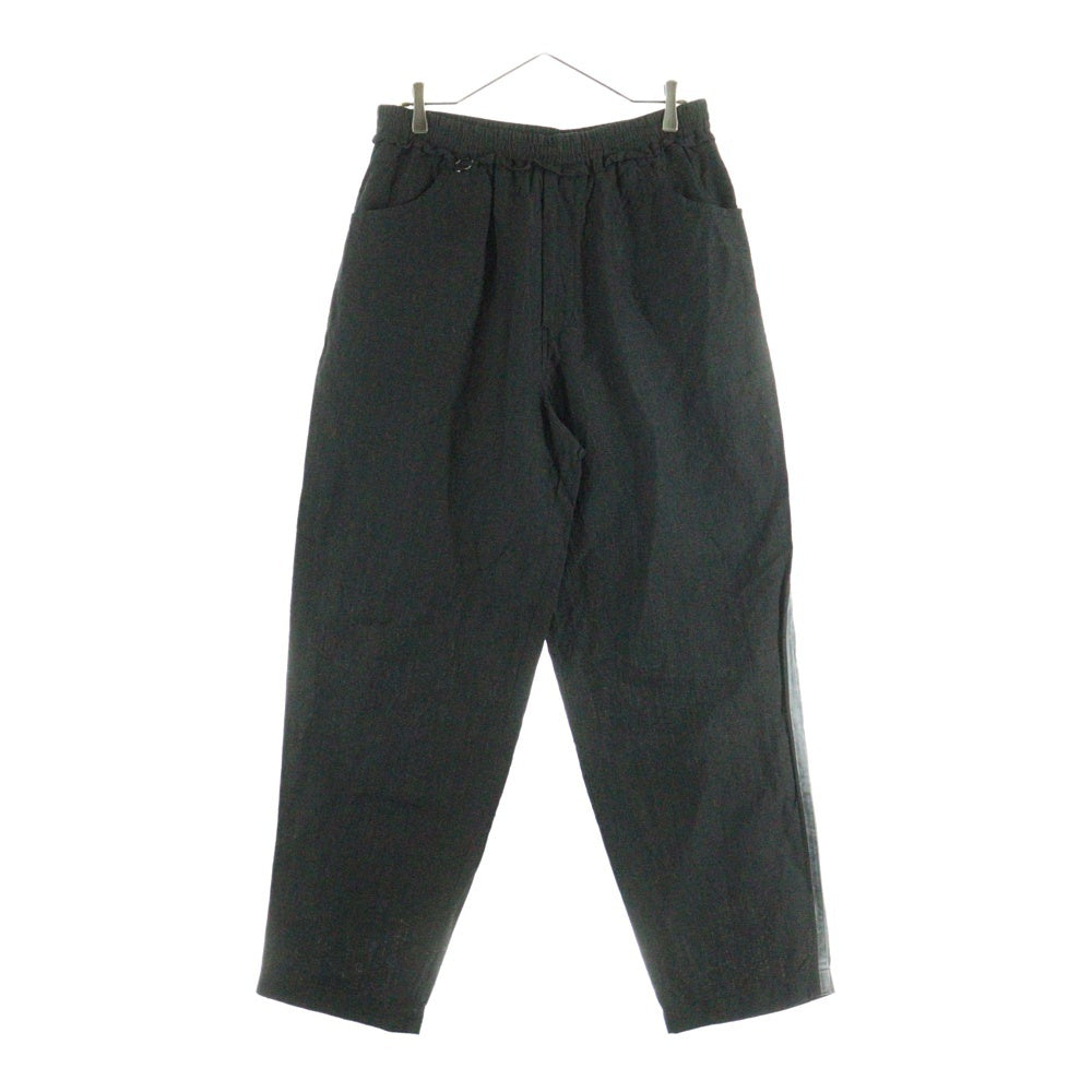 UNDERCOVER(アンダーカバー) 24SS W／Li ウェザー インサイドアウト イージーパンツ チャコール UC1D4511-2