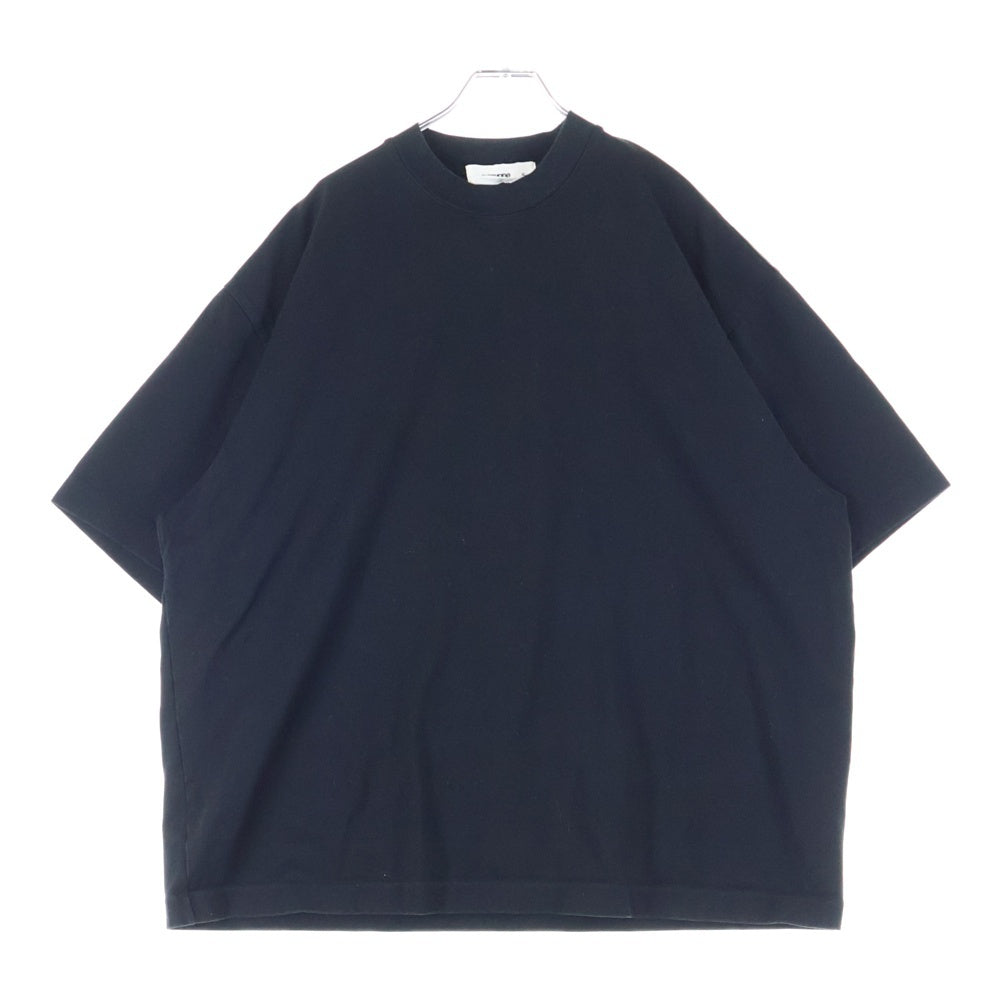 everyone(エブリワン) cotton s/s t-shirt クルーネック 半袖Tシャツ ブラック EV-CS04
