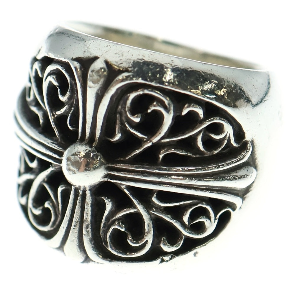 CHROME HEARTS(クロムハーツ) CLASSIC OVAL クラシックオーバルクロス リング シルバー BCA340
