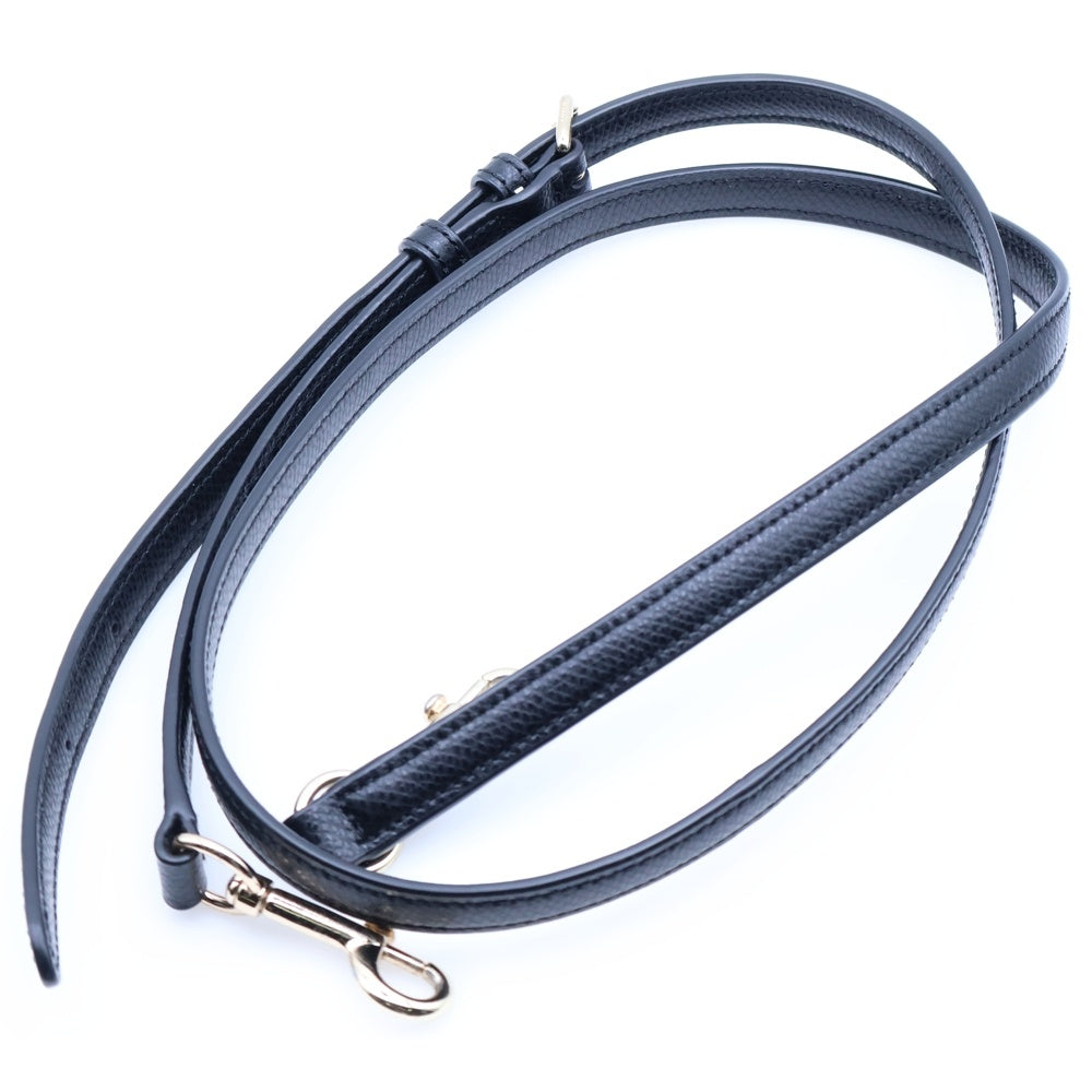 COACH(コーチ) ミニクリスティー レザー 2WAY ハンド ショルダーバッグ ブラック F36704