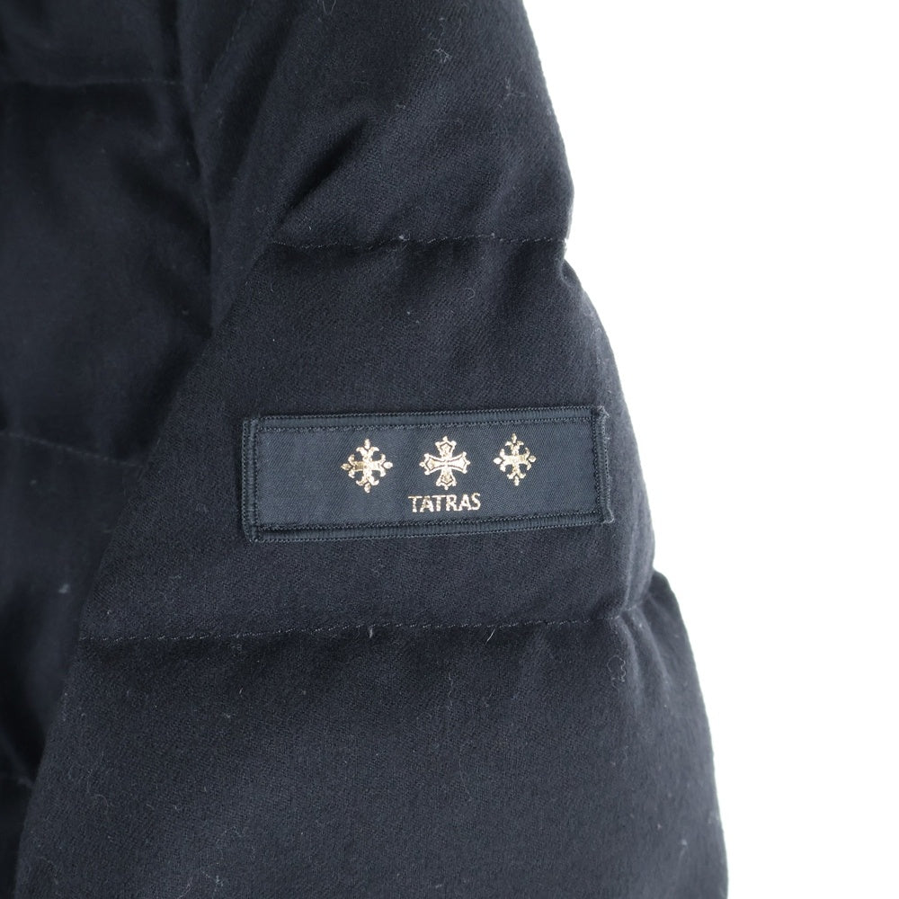 TATRAS(タトラス) 22AW LAVIANA ラビアナ ファー フーデッド ダウンコート ジャケット レディース ブラック LTAT22A4571