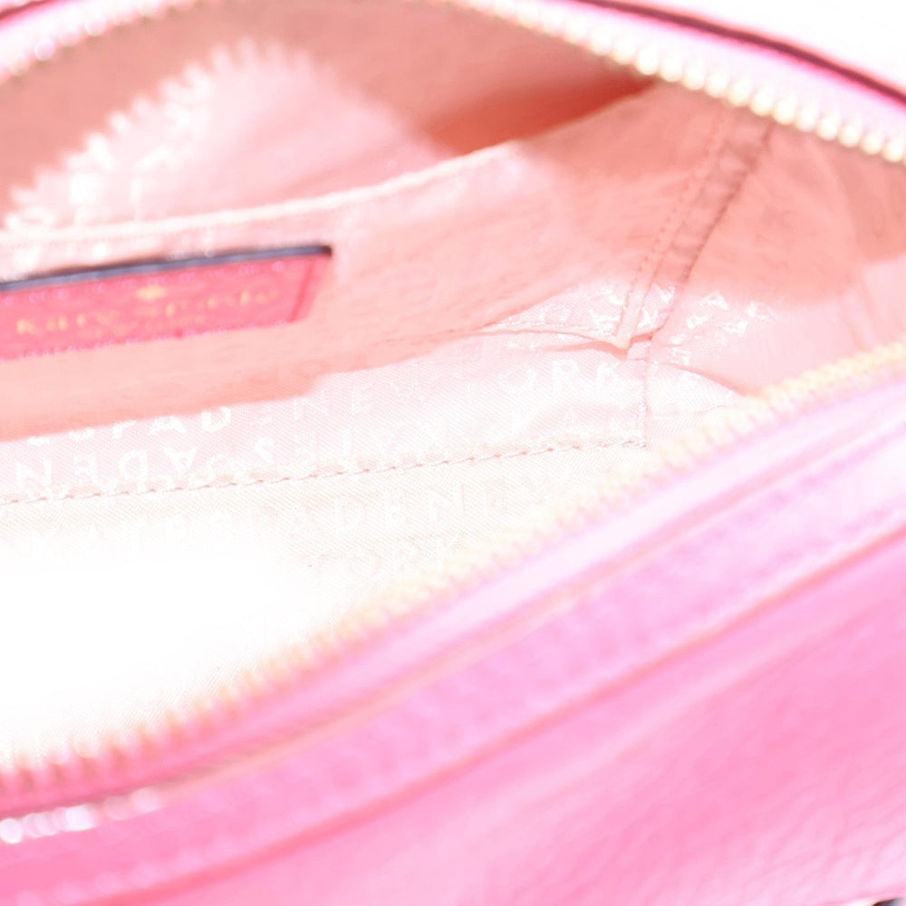 COACH(コーチ) PERRI LANE BUBBLES LOOLOO ペリーレーンバブルズルールー レザー パンチング ショルダーバッグ レディース ピンク