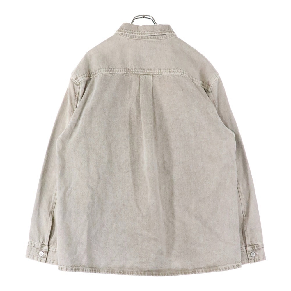 CITIZENS OF HUMANITY(シチズン オブ ヒューマニティー) ARTIST SHIRT ウォッシュ加工 デニムシャツジャケット ベージュ M9018-1183