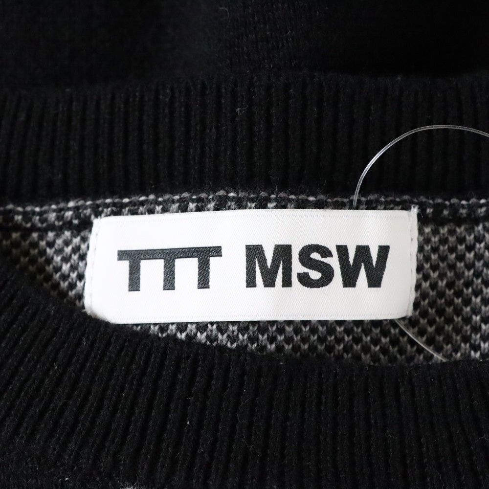 TTT_MSW(ティーモダンストリートウェア) PANTHER KNIT VEST パンサー
