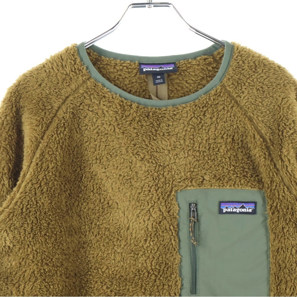 PATAGONIA(パタゴニア) 19AW Los Gatos Crew ロスガトスクルー プルオーバー フリースブルゾン ブラウン 25895FA19