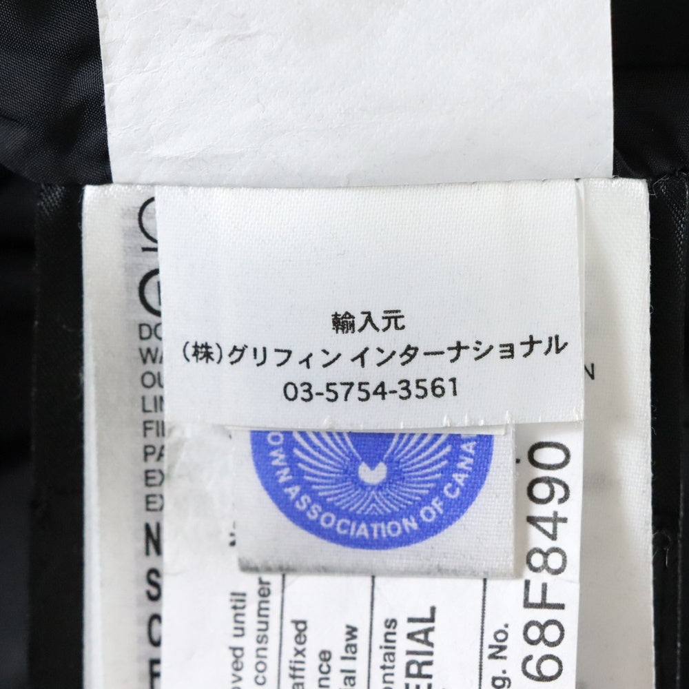 CANADA GOOSE(カナダグース) MACKENZIE PARKA マッケンジーパーカ ファーフーデッド ダウンジャケット コート ブラック 2302JL