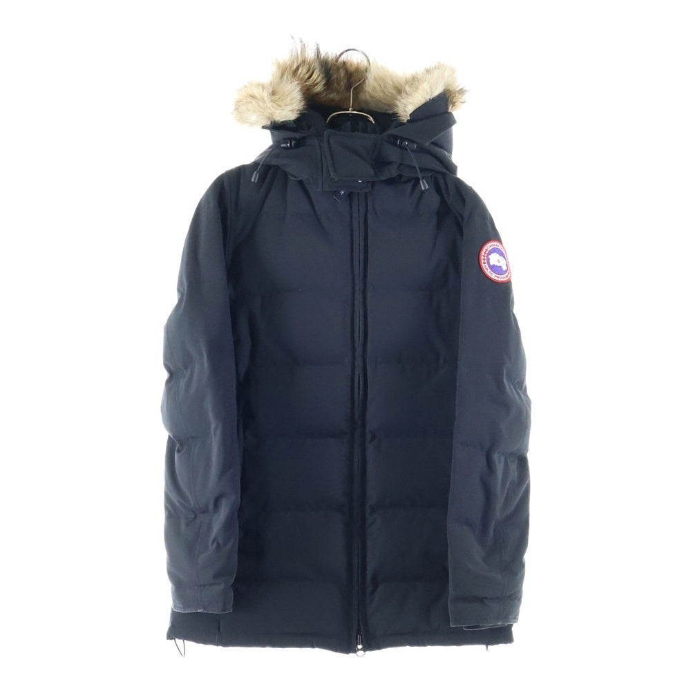 CANADA GOOSE(カナダグース) BELLEVILLE PARKA ベルビルパーカ ファーフーデッド ダウンジャケット コート ブラック 2301JL