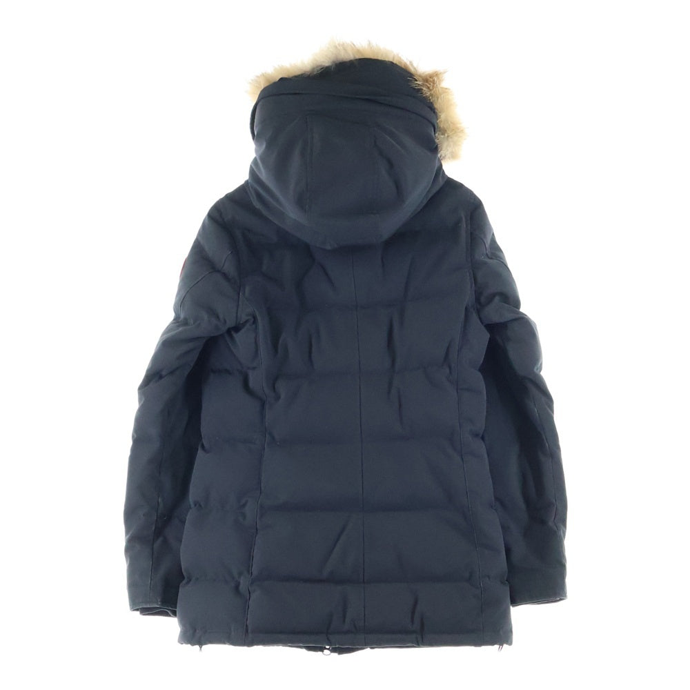 CANADA GOOSE(カナダグース) BELLEVILLE PARKA ベルビルパーカ ファーフーデッド ダウンジャケット コート ブラック 2301JL