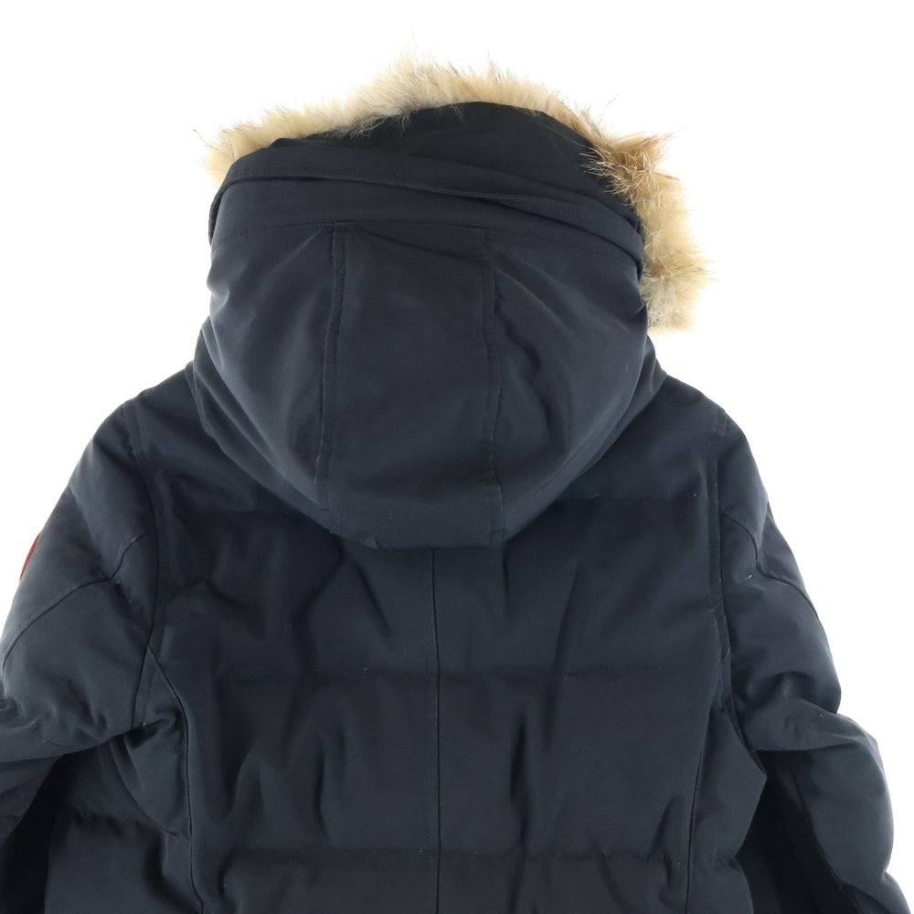 CANADA GOOSE(カナダグース) BELLEVILLE PARKA ベルビルパーカ ファーフーデッド ダウンジャケット コート ブラック 2301JL